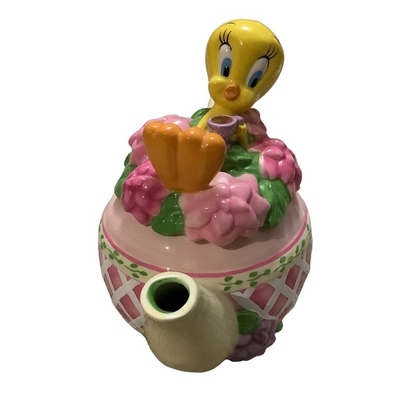 Looney toons tweety ceramic tea pot - Picture 2 of 7